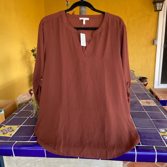 NWT Maurice’s Popover Blouse - Picture 2 of 5
